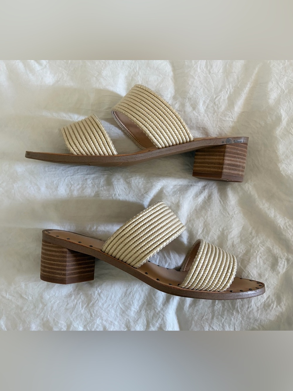 Franco Sarto Women’s Kiki Block Heel Sandal Size 8